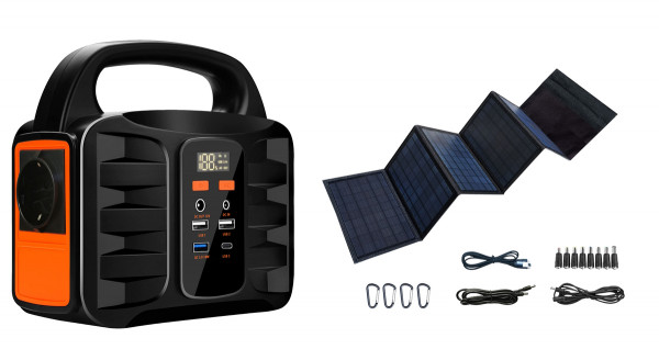 Denver PPS-42000 Tragbare Power Station Ladestation Solar Panel mobile Energie