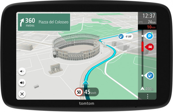 TomTom Go Superior 6 schwarz Navigationsgerät 6 Zoll Display Sprachsteuerung
