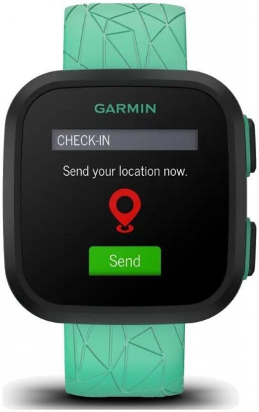 Garmin BOUNCE Seegruen/Schwarz Kinder Smartwatch GPS 1,3''LCD 4G WLAN Bluetooth