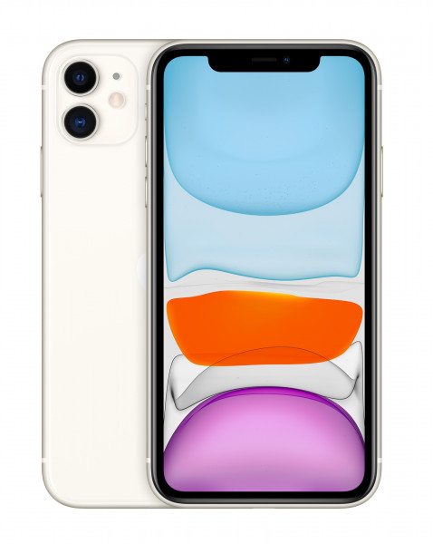 Apple iPhone 11 64 GB Lightning 12 MP Dual-SIM Smartphone 6.1 Zoll Weiß