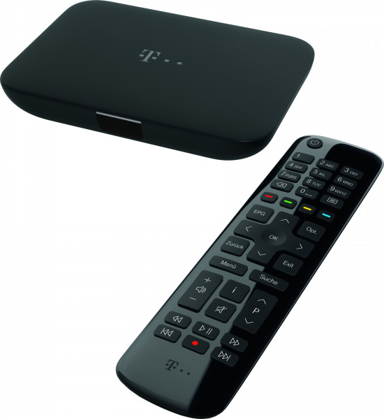 Telekom Media Receiver Entry schwarz Start TV IPTV HDTV ca. 22 Live HD-Sender