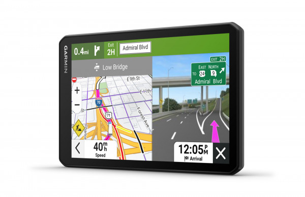 Garmin dēzl LGV720 LKW-Navigationsgerät Schwarz 32GB USB-C 6.95"IPS-LCD WLAN GPS
