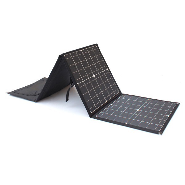 Vinnic SOCOMPA PRO Faltbares Solar Panel schwarz 60 Watt Outdoor MPPT Technik