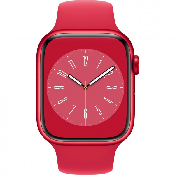 Apple Watch Series 8 rot 32GB 4G LTE 45mm Aluminium Smartwatch OLED Display WLAN