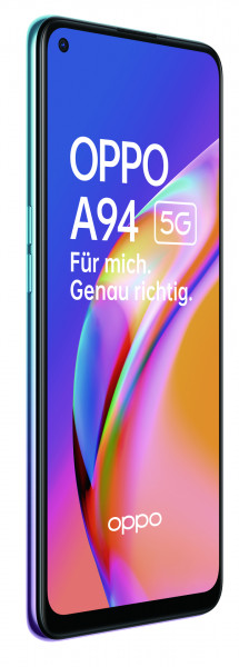 OPPO A94 5G 128GB Blau Android Smartphone 6,43 Zoll AMOLED 48MP 8GB RAM IPX2