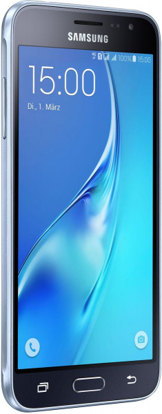 Samsung GALAXY J3 2017 schwarz 16GB DualSim LTE Android Smartphone 5" Display