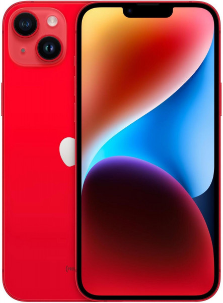 Apple iPhone 14 Plus 5G Rot 256 GB iOS 16 6,7" 12 MP Dualcam eSIM USB-C A15 Chip