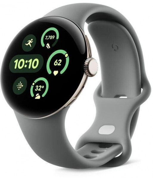 Google Pixel Watch 3 41mm Smartwatch WLAN NFC Champagne Gold 4G eSIM Touch 32GB