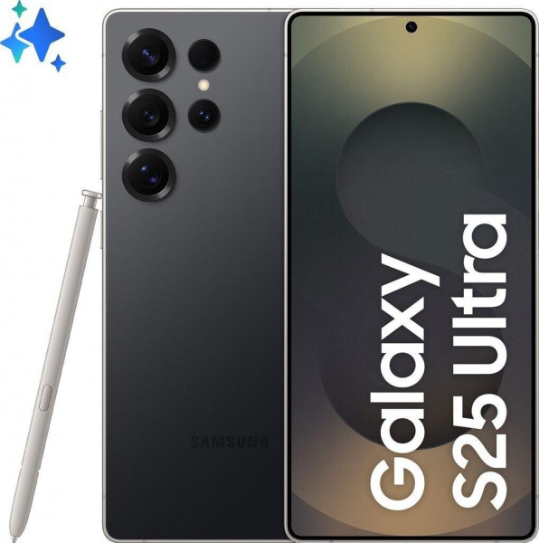 Samsung Galaxy S25 Ultra 5G 1TB 12GB schwarz Smartphone OLED DS eSIM NFC Android