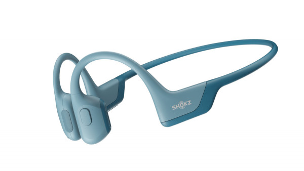 Shokz OpenRun Pro blau Bluetooth Sportkopfhörer Knochenschallleitung Over-Ear