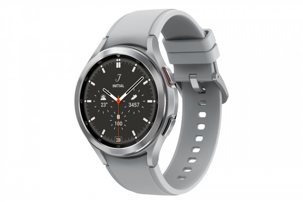 Samsung Galaxy Watch4 Classic R890 Silber 1,4" OLED Smartwatch Bluetooth 5ATM