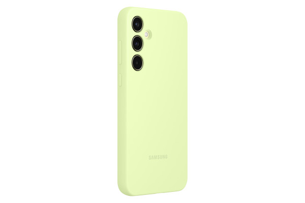 Samsung Silicone Case Galaxy A55 Hellgrün Schutzhülle Back-Cover Protection