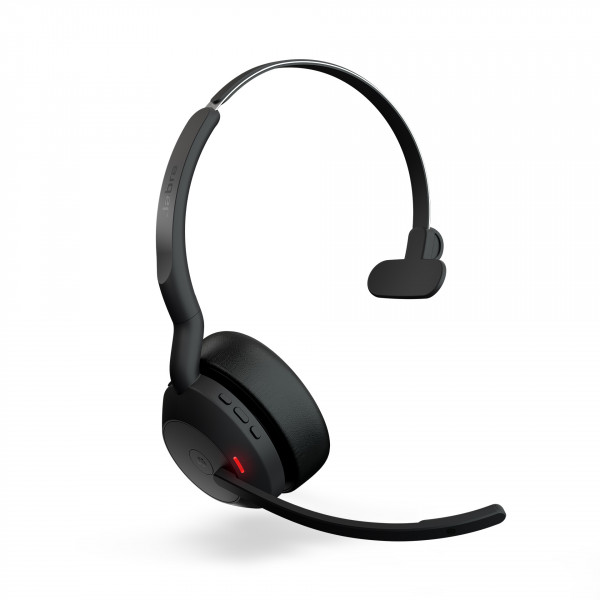 JABRA Evolve2 55 Link 380/390c MS Mono Headset USB-C OnEar Bluetooth ANC Schwarz