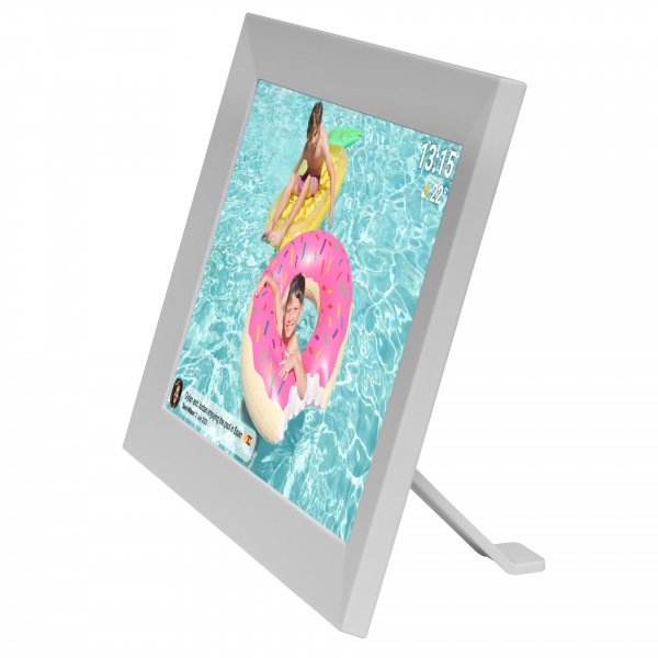 Denver PFF-1024 Weiß 10.1" IPS-LCD Touchscreen 16 GB WLAN Frameo App Micro-USB