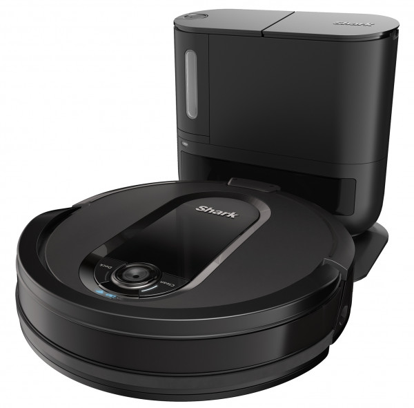 Shark RV1000SEU IQ Navigation Self-Empty Saugroboter Schwarz Selbstleerend WLAN