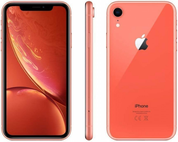 Apple iPhone XR 4G Koralle 64GB 6.1"Liquid Retina Display IP67 Dual-SIM iOS eSIM