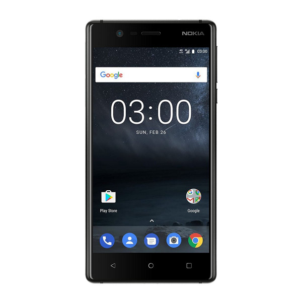 Nokia 3 schwarz 16GB LTE Android Smartphone ohne Simlock 5" Display 8Megapixel