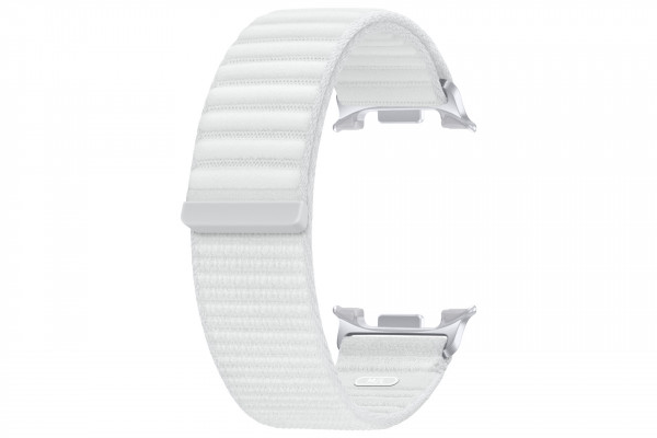 Samsung Fabric Band M/L weiß Wechselarmband für Galaxy Watch8/Watch8 Classic