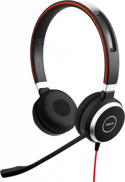 JABRA Evolve 40 MS Stereo USB Typ-C NC Headset schwarz kabelgebunden Überkopf