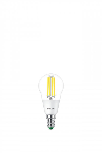 Philips Classic LED-A-Label Lampe 40W E14 Klar neutralweiß Tropfen effizient