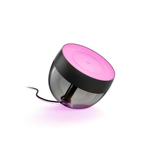 Philips Hue White&Color Ambiance Iris Tischleuchte Tischlampe Smart Home schwarz
