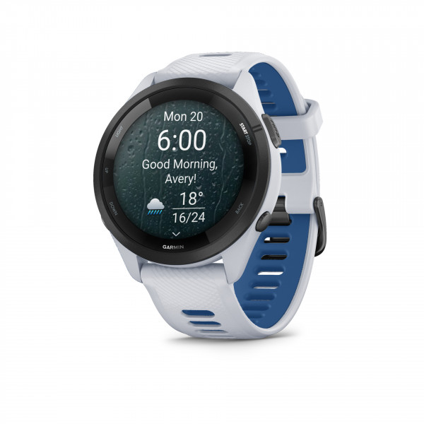 Garmin Forerunner 265 46mm Smartwatch Weiß 8GB 1.3" Touch GPS WLAN Bluetooth