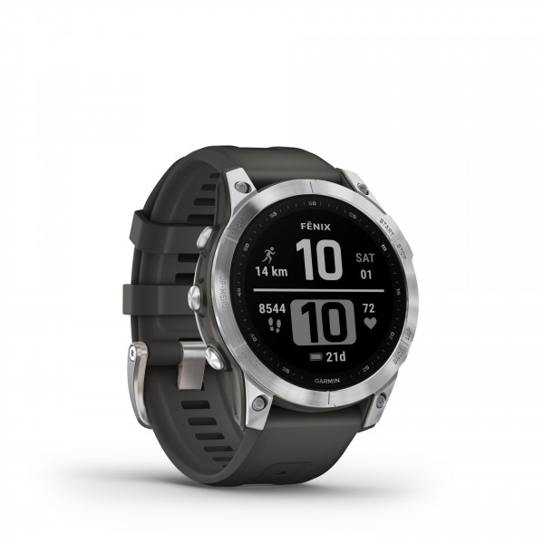 Garmin FENIX 7 16GB grau GPS Multisport Smartwatch Uhr 1,3" 10ATM Sportuhr
