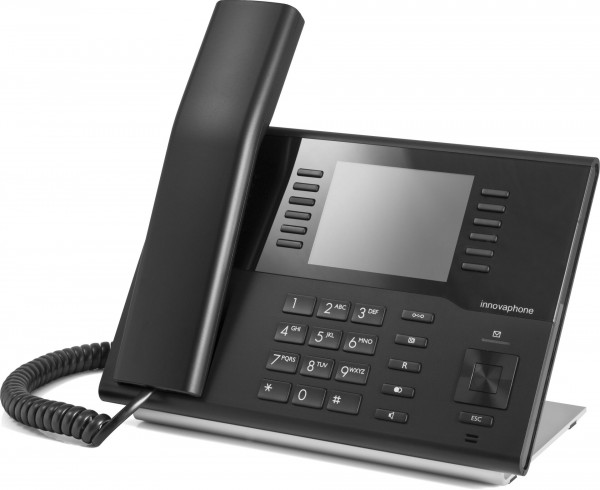 innovaphone IP222 IP Design Telefon Schwarz Schnurgebunden VoIP PoE RJ45 USB
