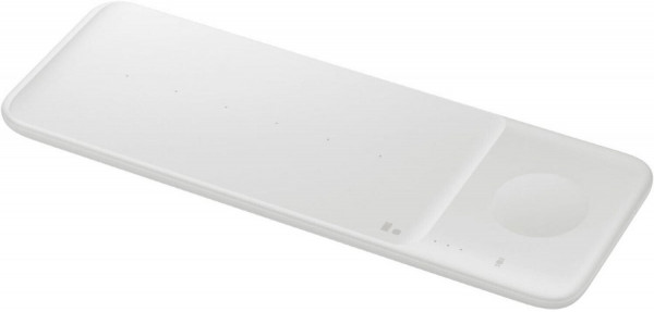 Samsung Wireless Charger Trio Pad EP-P6300 White Ladestation 9W Qi Schnelladen