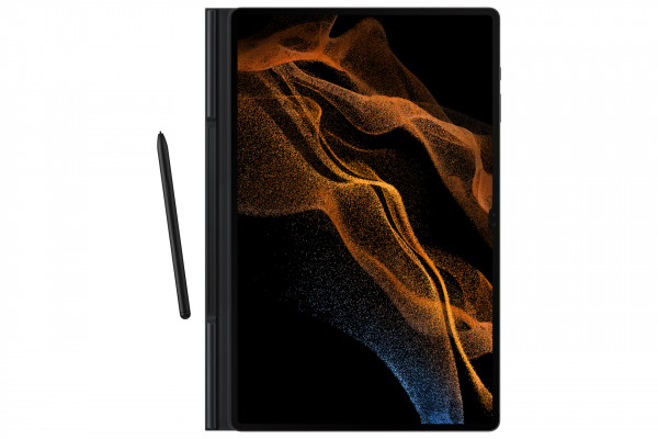 Samsung Book Cover Galaxy Tab S8 Ultra Schwarz Schutzhülle S-Pen Aufbewahrung