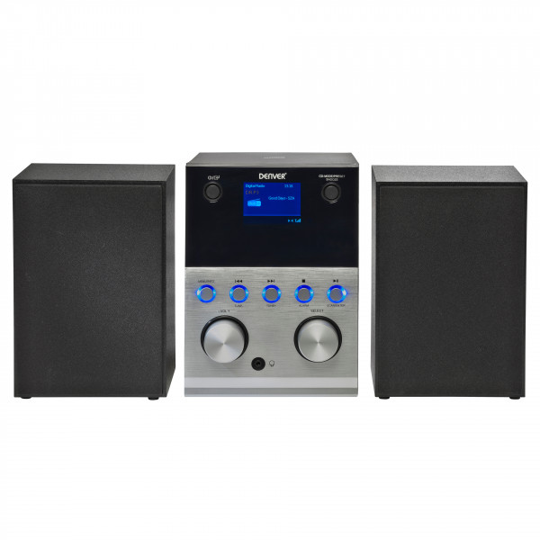 Denver MDA-260 Musikanlage Bluetooth Mini-Stereoanlage DAB+ CD MP3 USB FM-Tuner