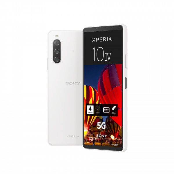 Sony Xperia 10 IV 5G 128GB weiß Android Smartphone 6" OLED 12MP 6GB RAM IP68