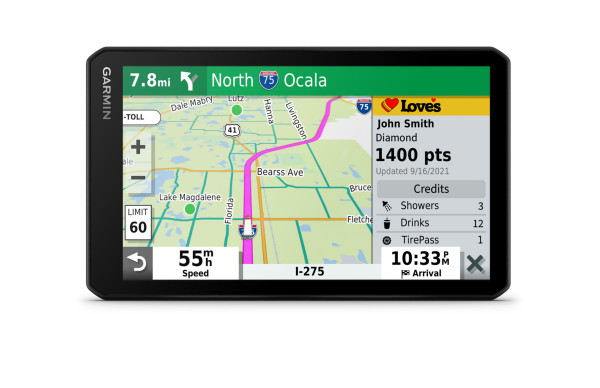 Garmin DezlCam LGV710 EU Navigationsgerät 7" Touchdisplay GPS 16 GB microSD LKW