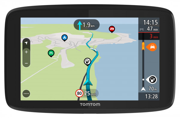 TomTom GO CAMPER Tour schwarz Navigationsgerät Trucker Camper PKW Wi-Fi PND 6"