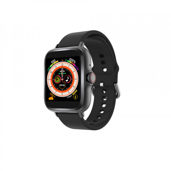 Denver Smartwatch SWC-156 schwarz Sportuhr 1,44 Zoll Touchscreen Schlaftracking