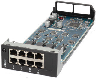 Mitel ISDN Netzkarte TK Anlagen Modul mit 8 ISDN BRI-Anschlüssen