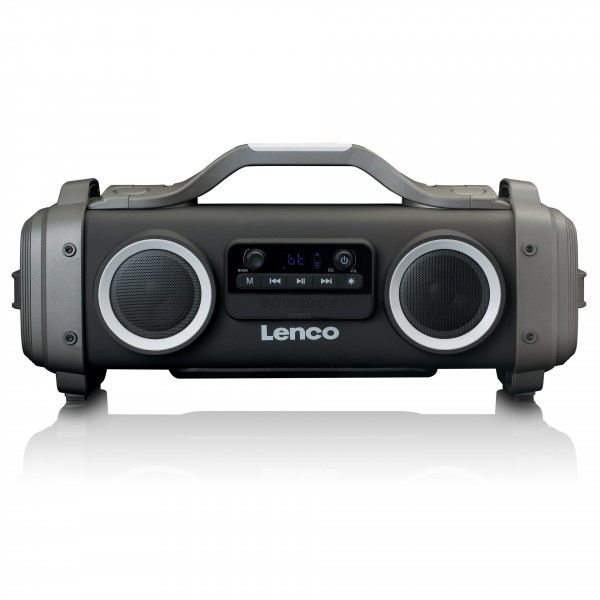 LENCO IPX4 tragbares high power Radio BT, USB, SD boombox