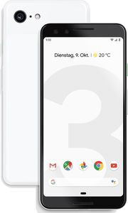 Google Pixel 3 weiß 64GB LTE Android Google Smartphone 5,5" Display 12,2MPX eSim
