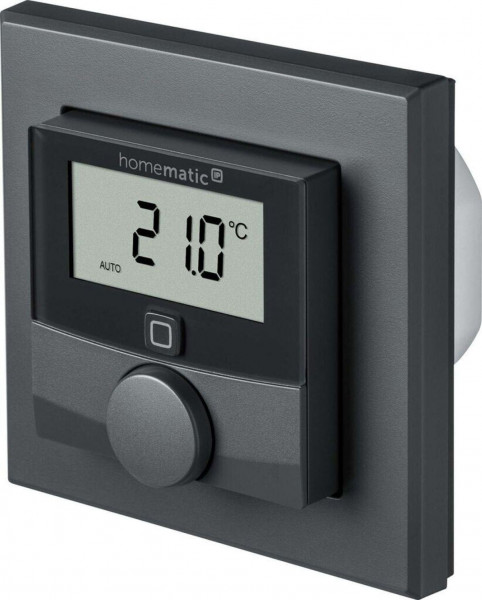 Homematic IP Wandthermostat mit Schaltausgang 230V für Unterputzmontage schwarz
