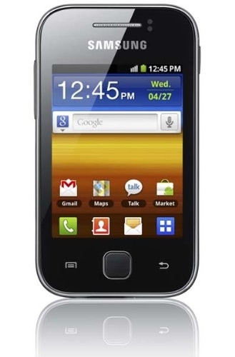 Samsung S5360 Galaxy Y grau 3" Android Einsteiger Smartphone ohne Simlock 2MPX