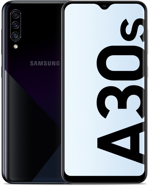 Samsung Galaxy A30s (2019) 64GB schwarz LTE Android Smartphone 6,4 Zoll HD 25 MP
