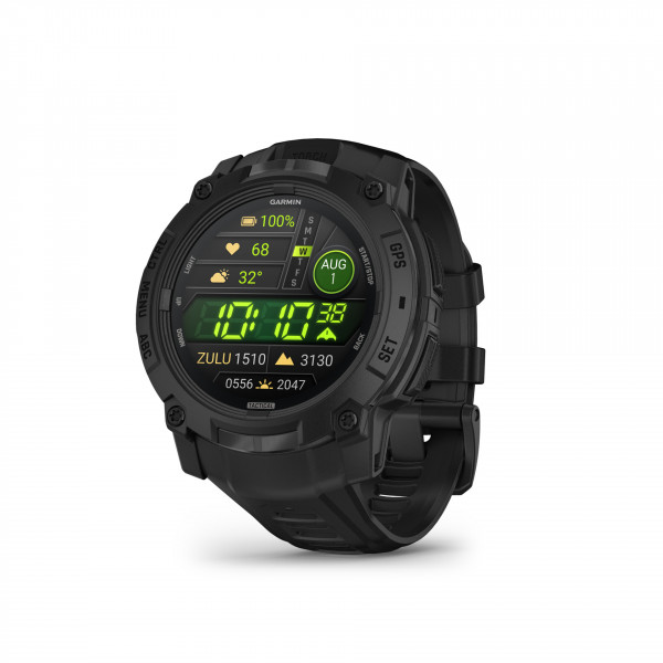 Garmin Instinct 3 Smartwatch Tactical Edition Schwarz 1.3"AMOLED 50mm 4GB BLT