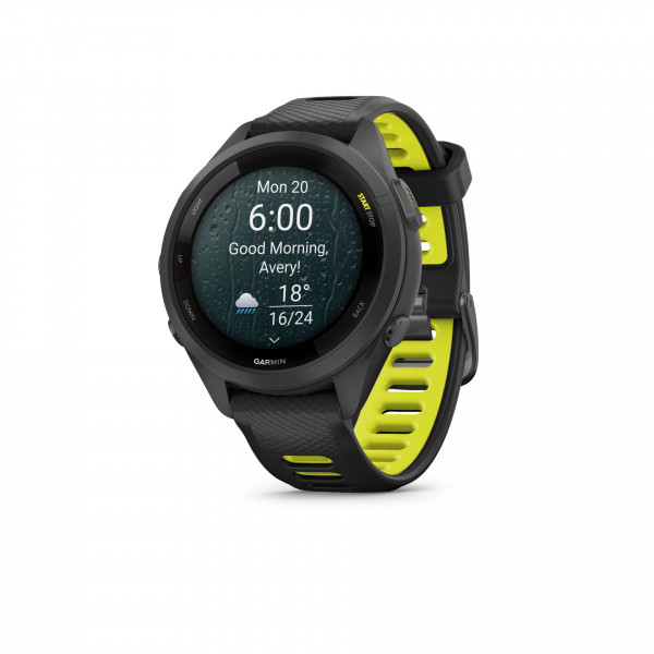 Garmin Forerunner 265S 42mm Schwarz 8GB 1.1" OLED GPS WLAN Smartwatch Bluetooth
