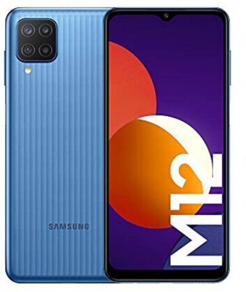 Samsung Galaxy M12 4G 128GB 4GB Blau Smartphone 6,5" WLAN Quad-Cam IPS GPS NFC