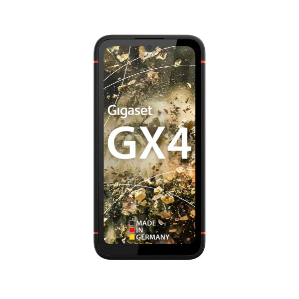 Gigaset GX4 PRO 4G 128GB 6GB Schwarz USB-C Android 12 6.1" eSIM Double Cam 48MP