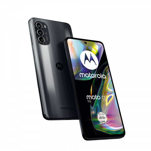 Motorola G82 (5G) - Meteorite grau Smartphone 128G 6,6Zoll OLED Android 12 50MP