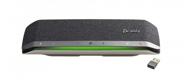 Poly Sync 40+ Teams Bluetooth, USB-A/C, BT Dongle Grau Akku