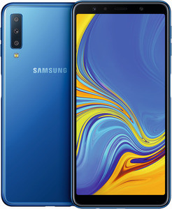 Samsung A750FN Galaxy A7 2018 blau 64GB LTE Android Smartphone 6" Display 24 MPX