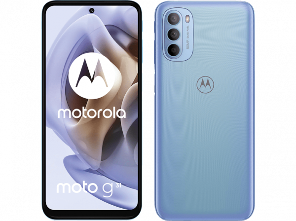 Motorola Moto G31 64GB blau Android Smartphone 6,4" OLED Dreifach-Kamera USB-C
