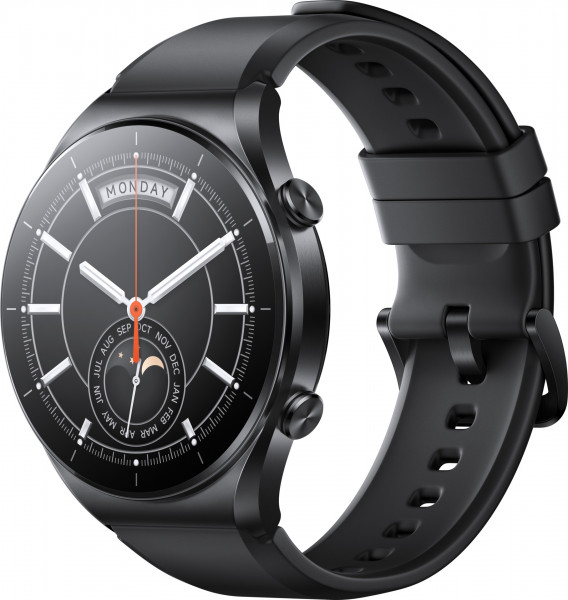 Xiaomi Watch S1 Schwarz Leder Smartwatch 1,43" AMOLED Android iOS Fitnessuhr